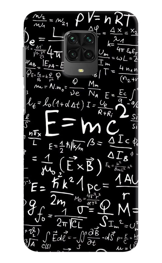 Physics Formula Poco M2 Pro Hard Case Back Cover by Casekaro