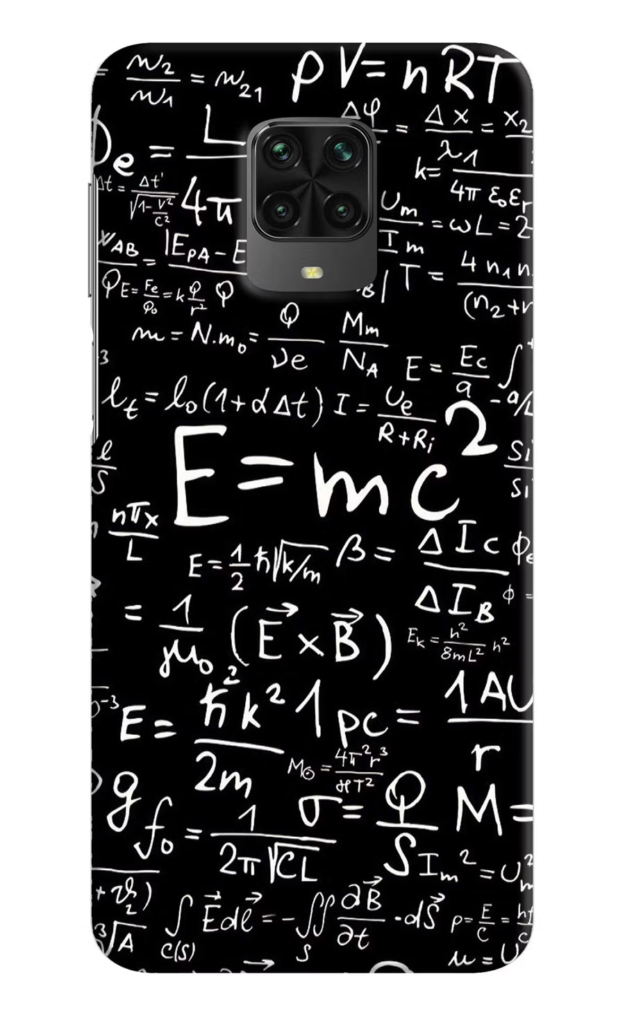 Physics Formula Poco M2 Pro Back Cover, Hard case