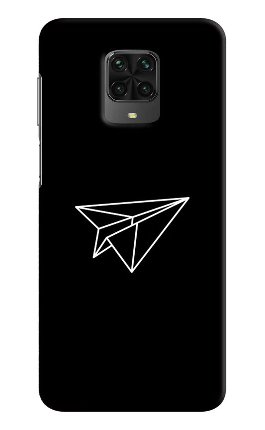 Paper Plane White Poco M2 Pro Hard Case Back Cover by Casekaro