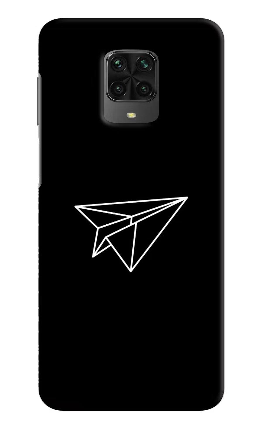 Paper Plane White Poco M2 Pro Back Cover, Hard case