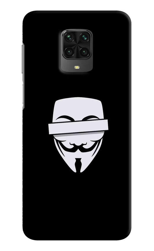 Anonymous Face Poco M2 Pro Hard Case Back Cover by Casekaro