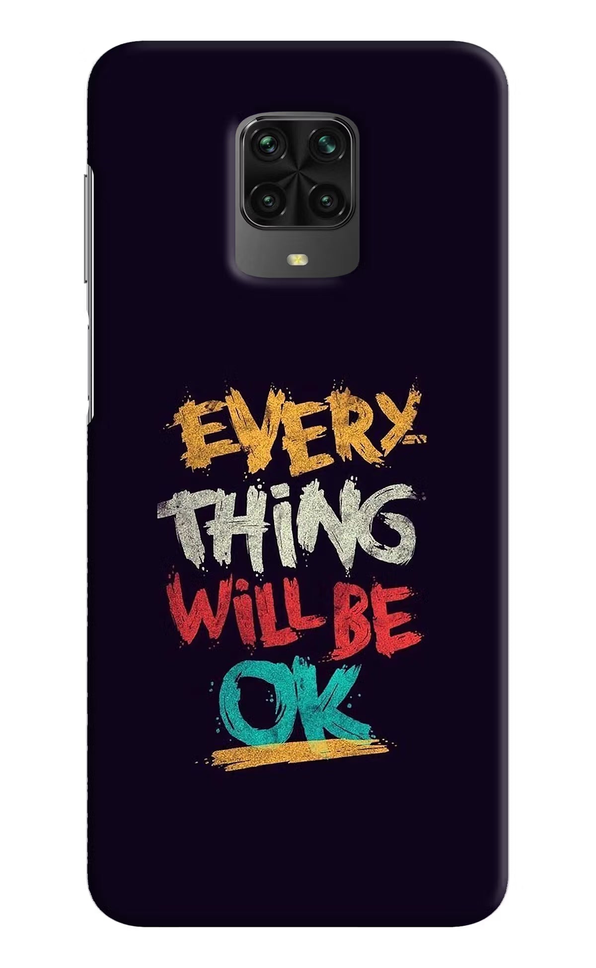 Everything Will Be Ok Poco M2 Pro Hard Case Back Cover by Casekaro
