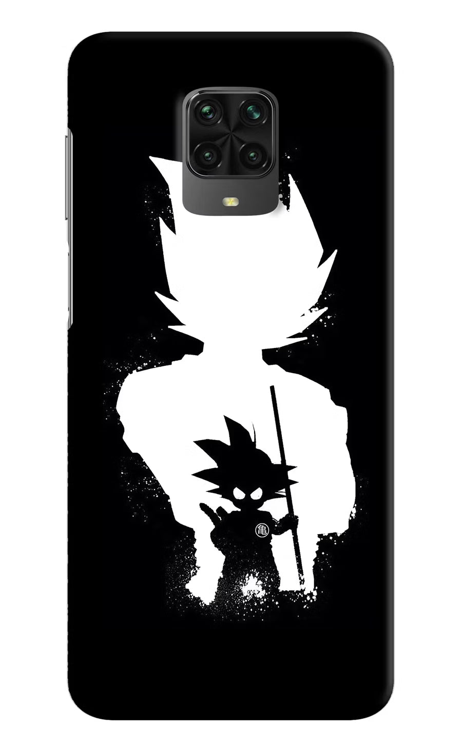 Goku Shadow Poco M2 Pro Back Cover, Hard case