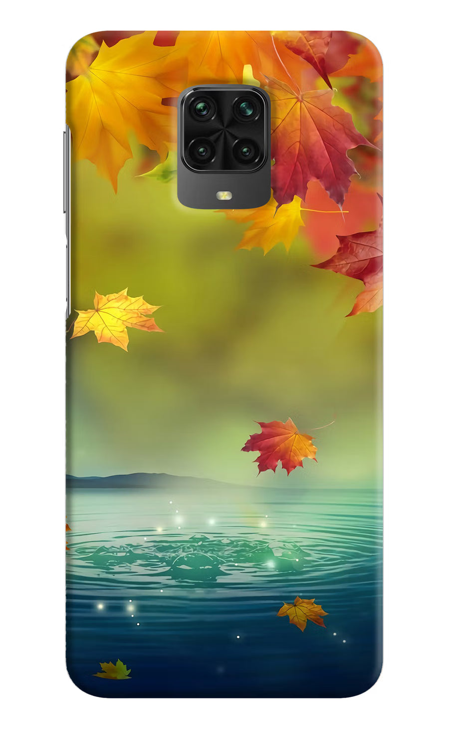 Flowers Poco M2 Pro Back Cover, Hard case