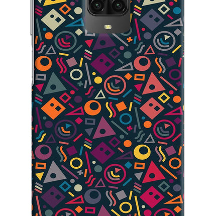Geometric Abstract Poco M2 Pro Hard Case Back Cover by Casekaro