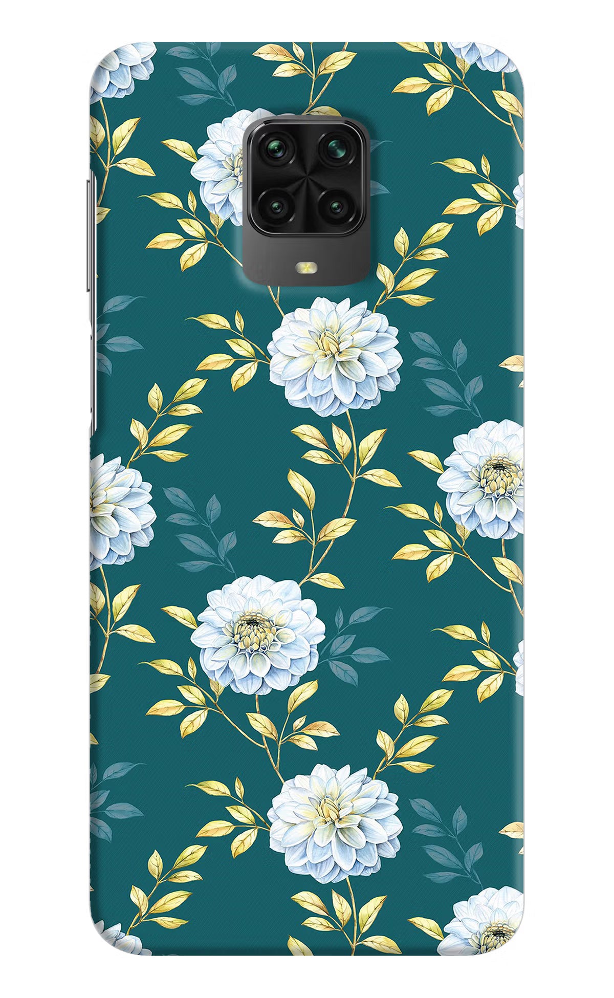 Flowers Poco M2 Pro Hard Case Back Cover by Casekaro