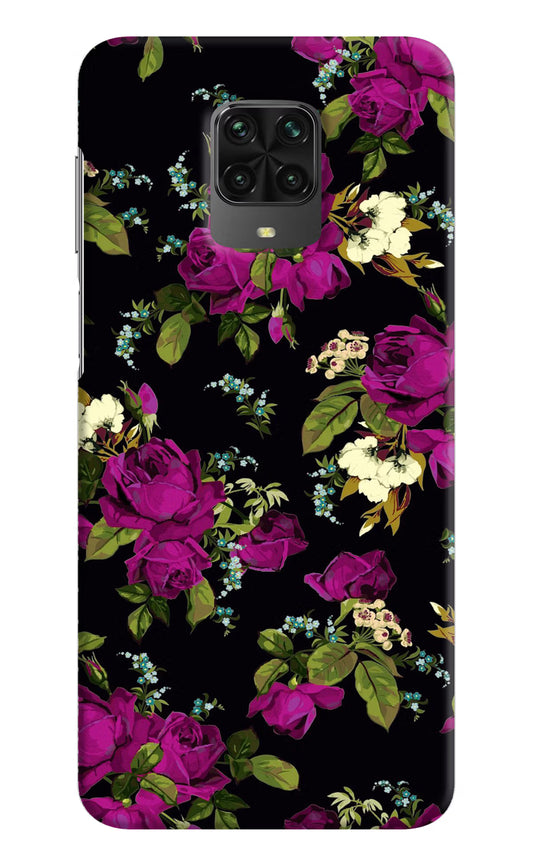 Flowers Poco M2 Pro Hard Case Back Cover by Casekaro