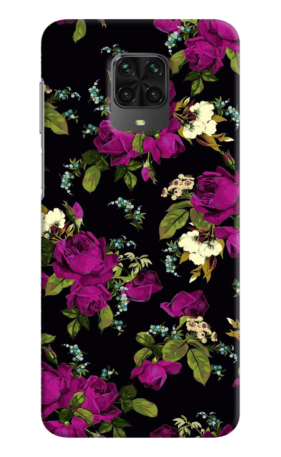 Flowers Poco M2 Pro Back Cover, Hard case