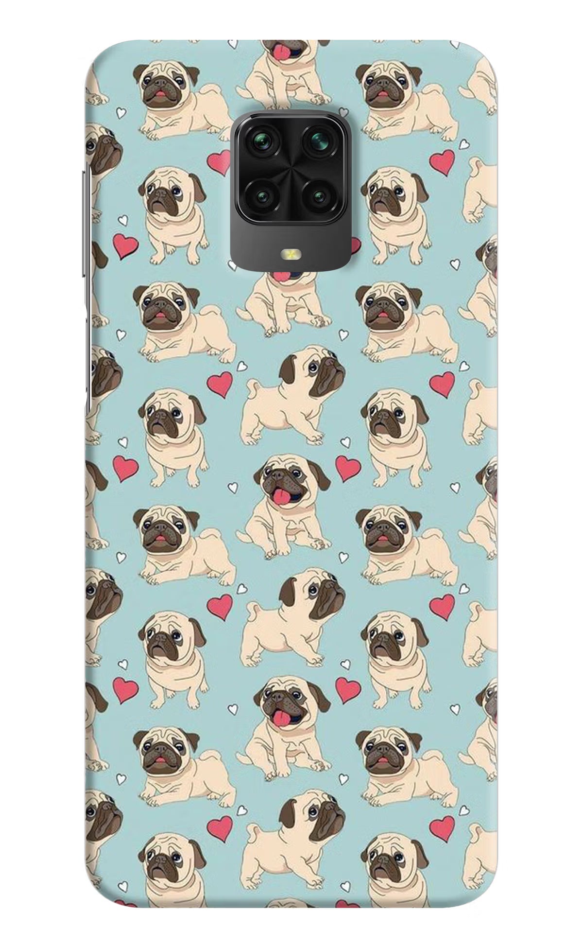 Pug Dog Poco M2 Pro Hard Case Back Cover by Casekaro
