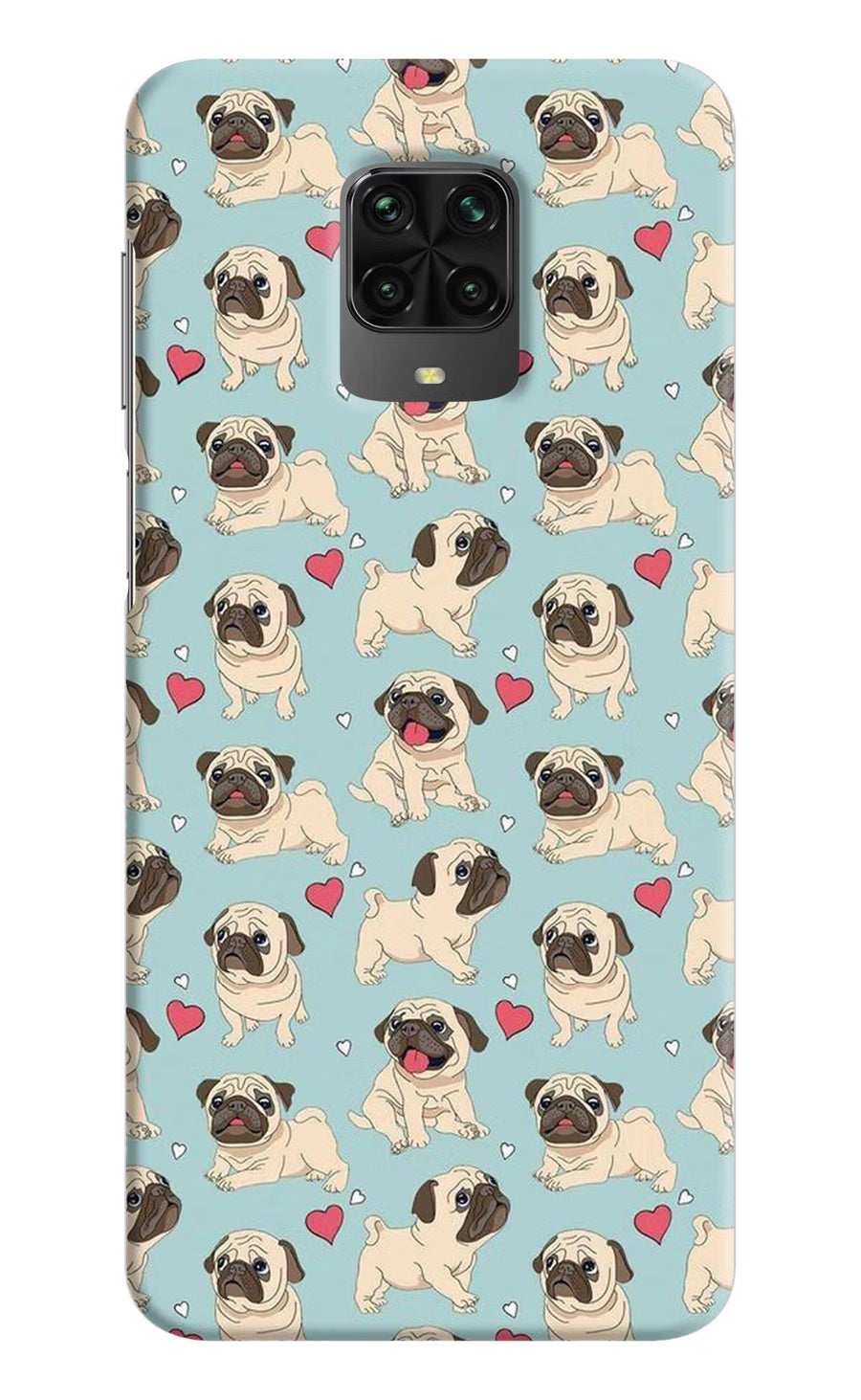 Pug Dog Poco M2 Pro Back Cover, Hard case