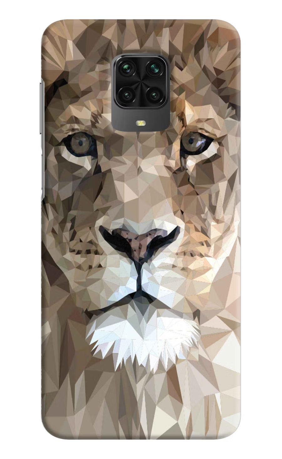 Lion Art Poco M2 Pro Back Cover, Hard case