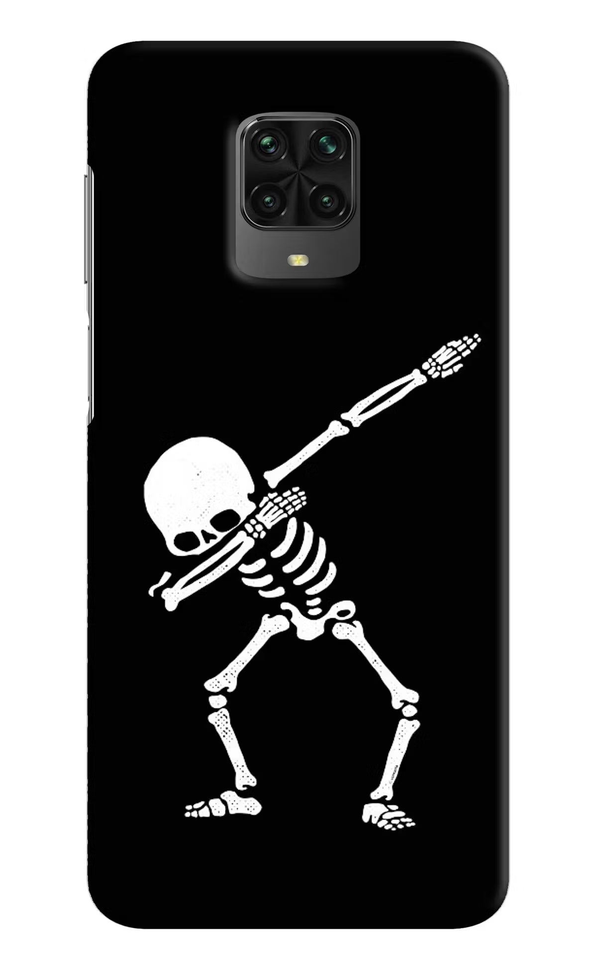 Dabbing Skeleton Art Poco M2 Pro Hard Case Back Cover by Casekaro