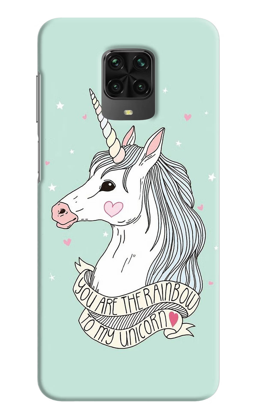 Unicorn Wallpaper Poco M2 Pro Back Cover, Hard case