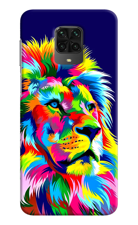 Vector Art Lion Poco M2 Pro Hard Case Back Cover by Casekaro
