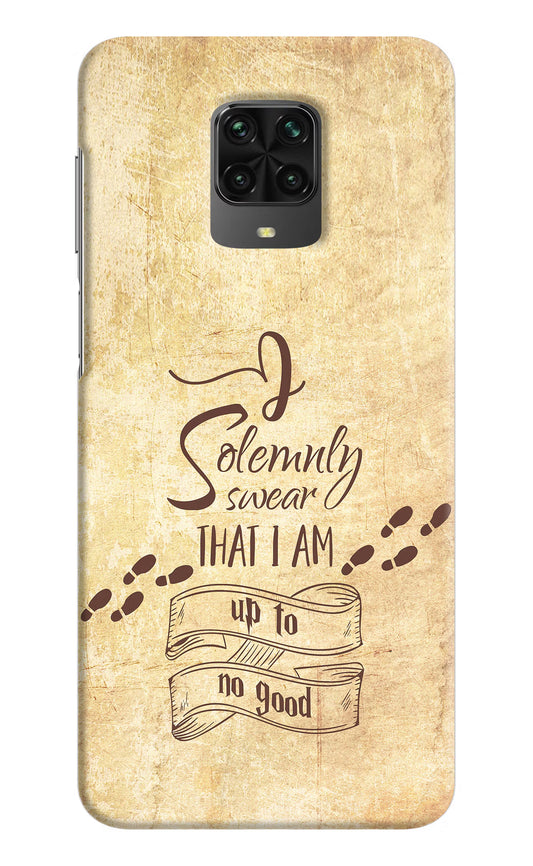 I Solemnly swear that i up to no good Poco M2 Pro Hard Case Back Cover by Casekaro