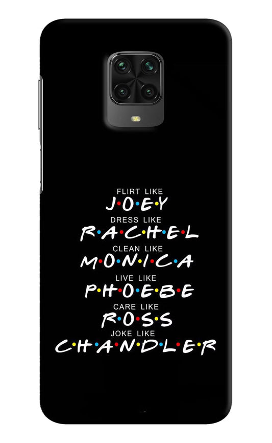 FRIENDS Character Poco M2 Pro Hard Case Back Cover by Casekaro