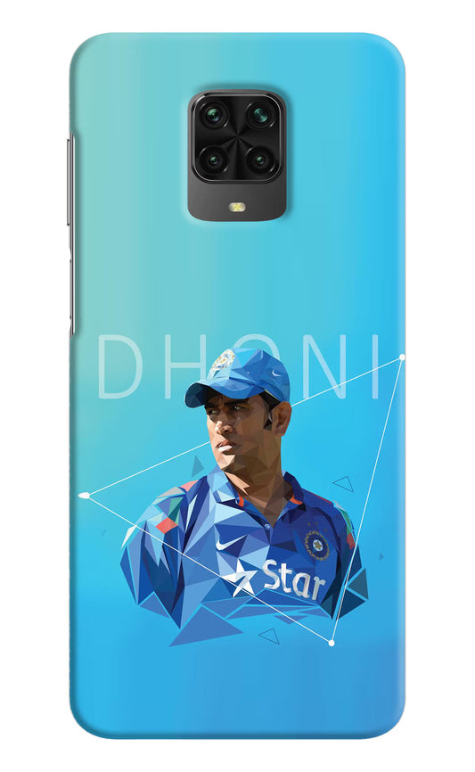 Dhoni Artwork Poco M2 Pro Hard Case Back Cover by Casekaro