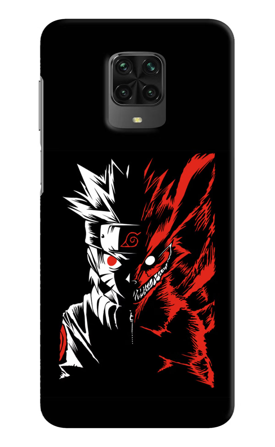 Naruto Two Face Poco M2 Pro Back Cover, Hard case