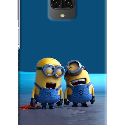 Minion Laughing Poco M2 Pro Hard Case Back Cover by Casekaro
