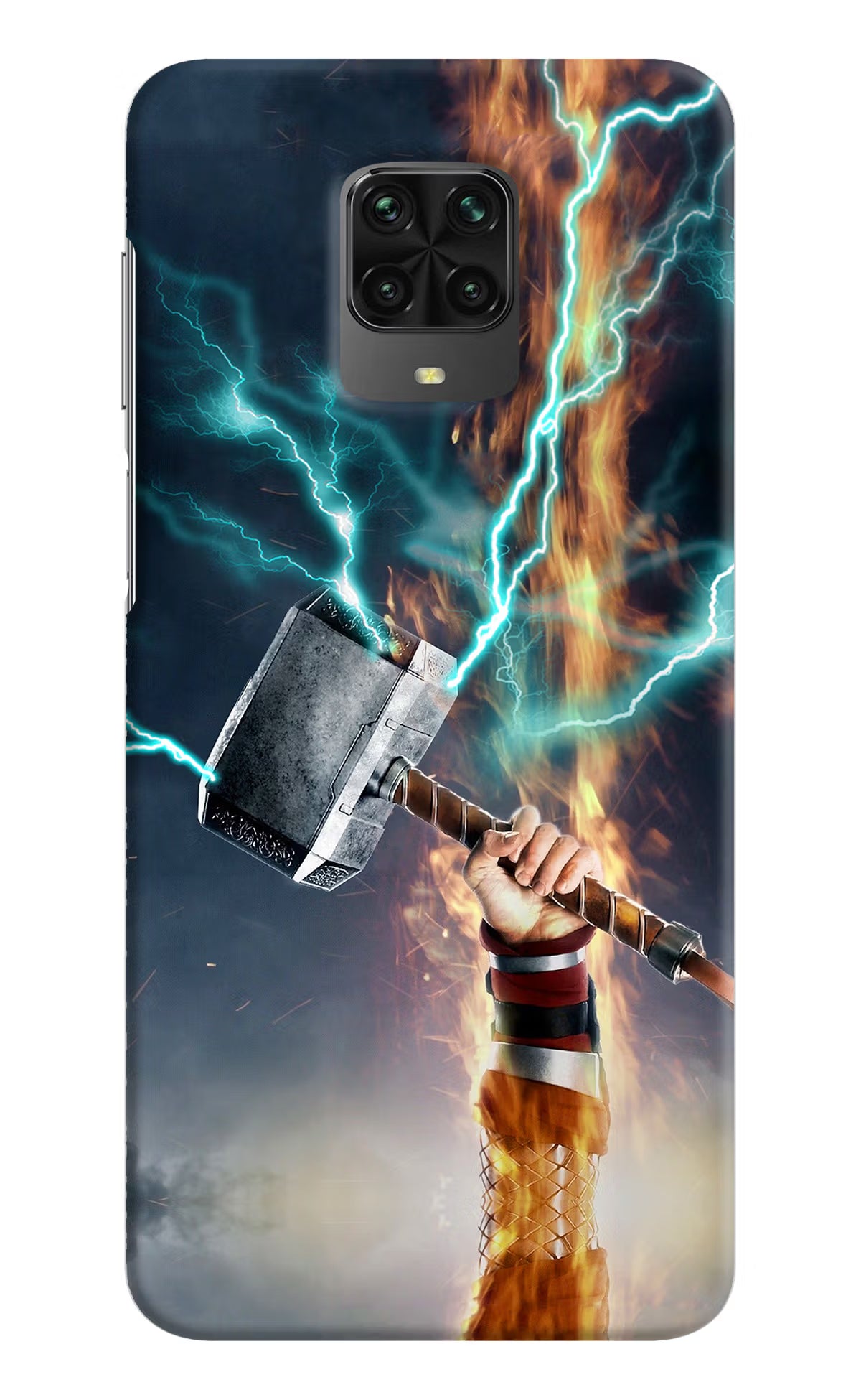 Thor Hammer Mjolnir Poco M2 Pro Hard Case Back Cover by Casekaro