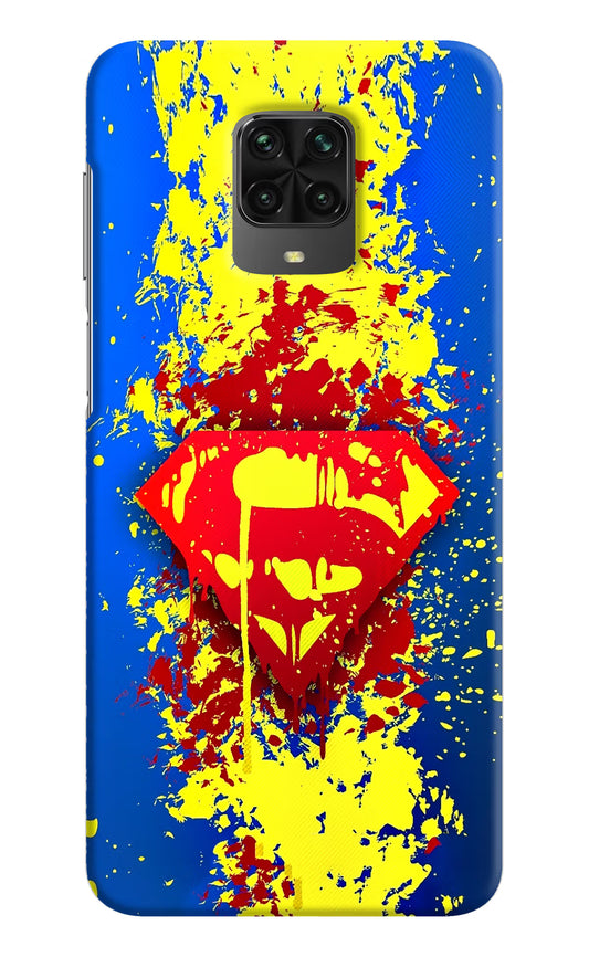 Superman logo Poco M2 Pro Hard Case Back Cover by Casekaro
