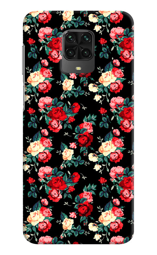 Rose Pattern Poco M2 Pro Hard Case Back Cover by Casekaro