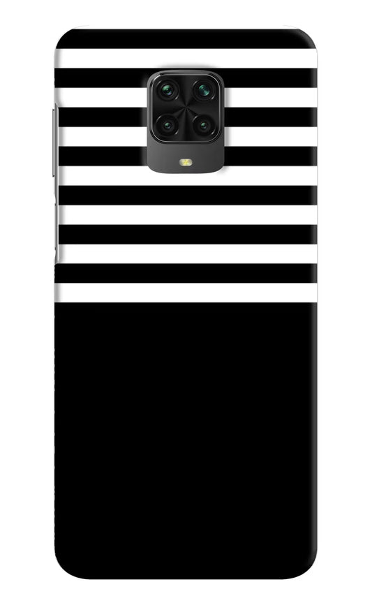 Black and White Print Poco M2 Pro Hard Case Back Cover by Casekaro