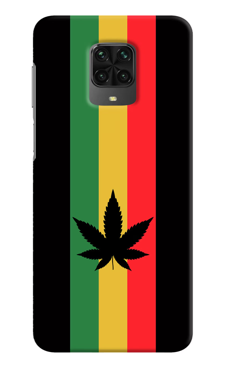 Weed Flag Poco M2 Pro Back Cover, Hard case