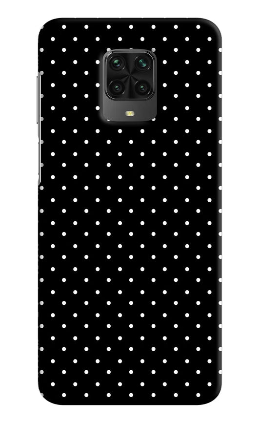 White Dots Poco M2 Pro Hard Case Back Cover by Casekaro