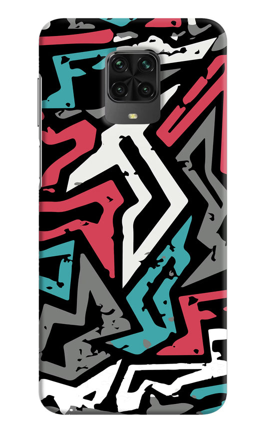 Geometric Graffiti Poco M2 Pro Hard Case Back Cover by Casekaro