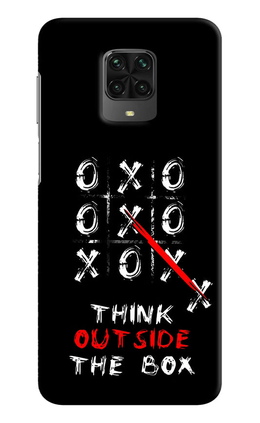 Think out of the BOX Poco M2 Pro Hard Case Back Cover by Casekaro