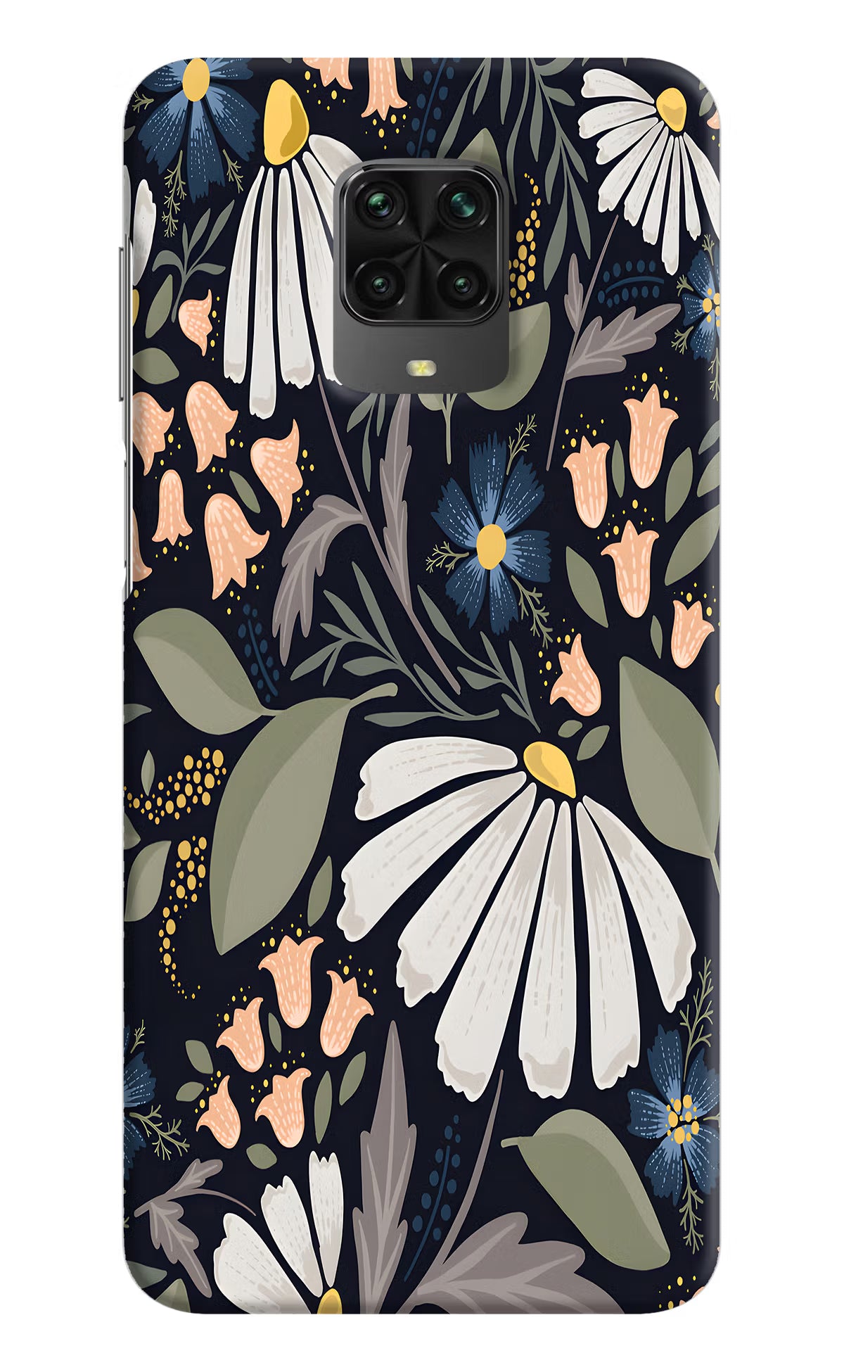 Flowers Art Poco M2 Pro Hard Case Back Cover by Casekaro