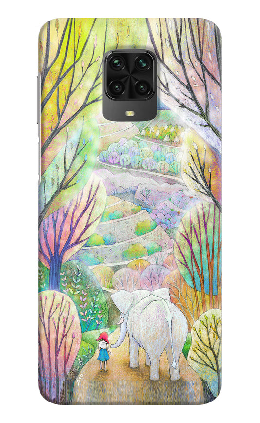 Nature Painting Poco M2 Pro Hard Case Back Cover by Casekaro