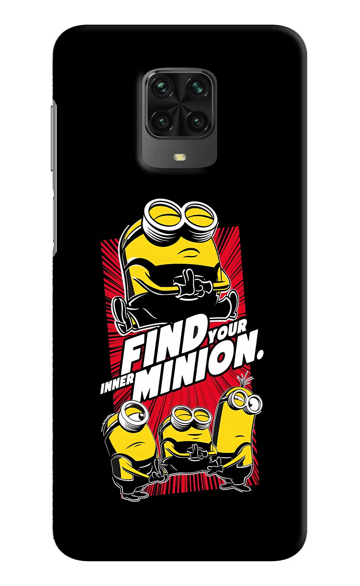 Find your inner Minion Poco M2 Pro Hard Case Back Cover by Casekaro