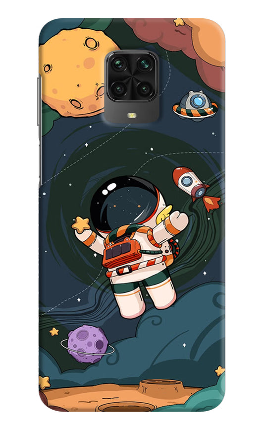 Cartoon Astronaut Poco M2 Pro Hard Case Back Cover by Casekaro