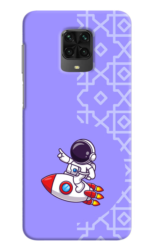Cute Astronaut Poco M2 Pro Hard Case Back Cover by Casekaro