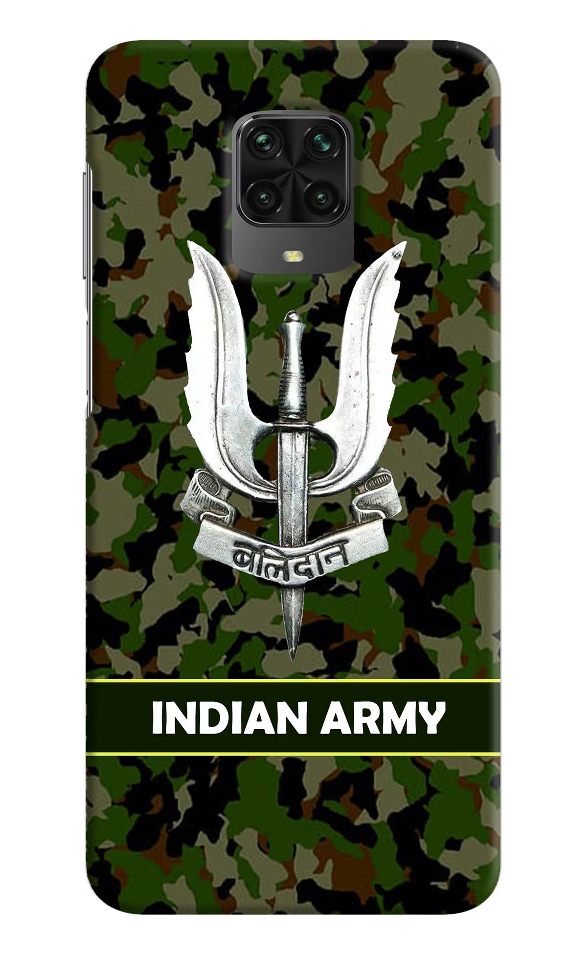 Balidan Indian Logo Poco M2 Pro Hard Case Back Cover by Casekaro