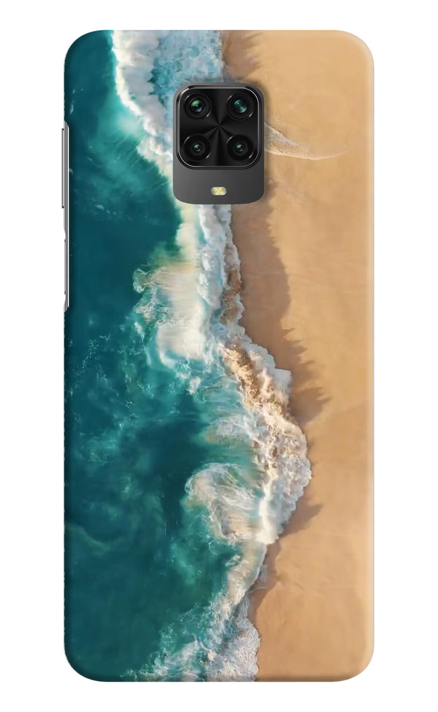Ocean Beach Poco M2 Pro Back Cover, Hard case