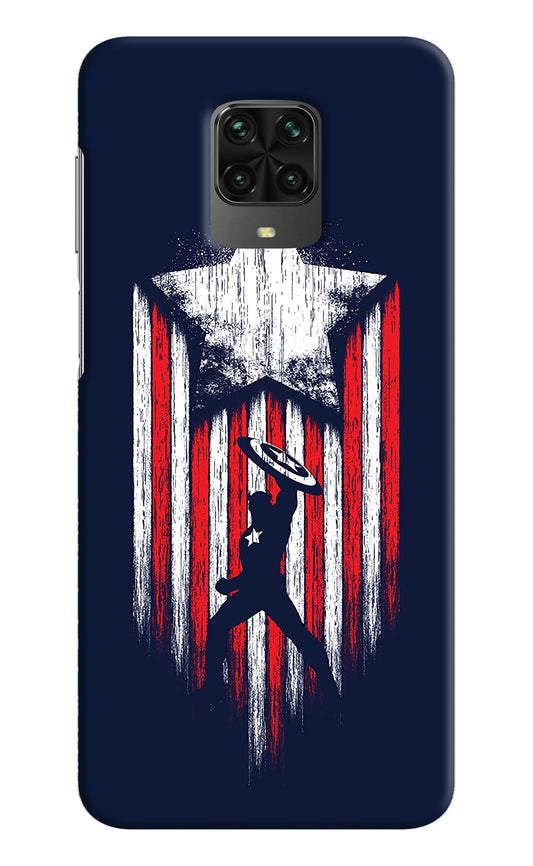 Captain America Marvel Art Poco M2 Pro Back Cover