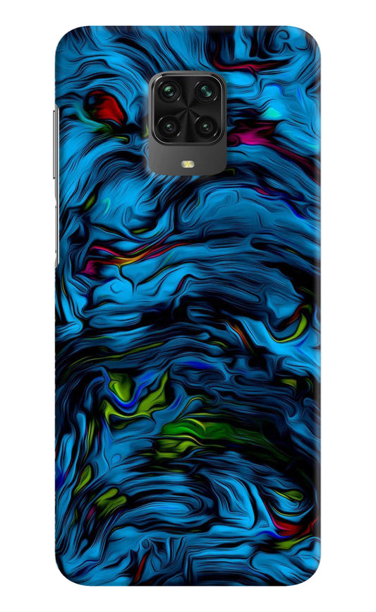 Dark Blue Abstract Poco M2 Pro Hard Case Back Cover by Casekaro