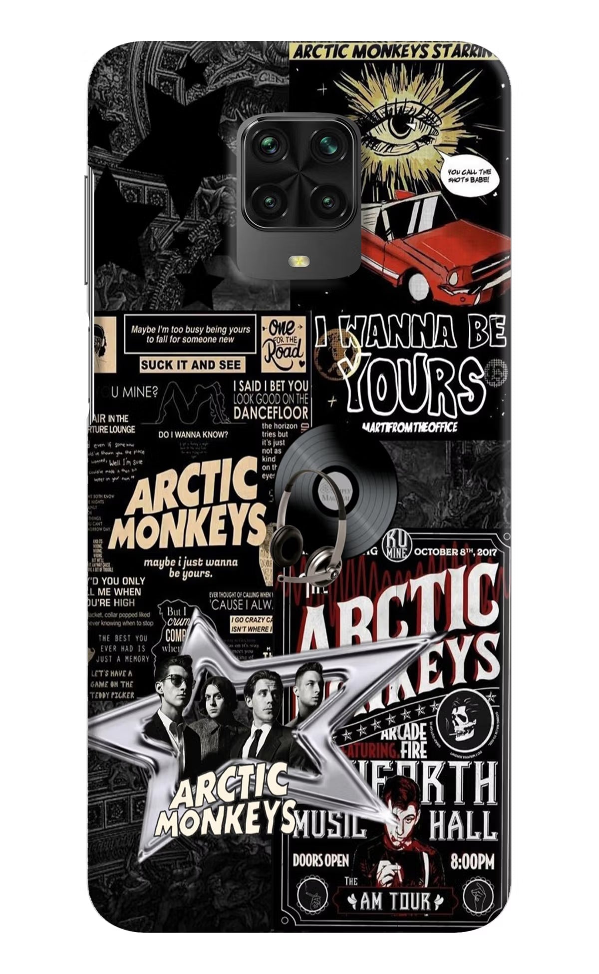 Arctic Monkeys Poco M2 Pro Hard Case Back Cover by Casekaro