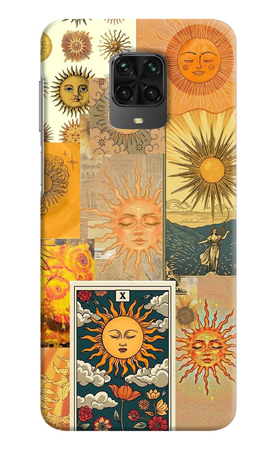 Sun Poco M2 Pro Back Cover, Hard case