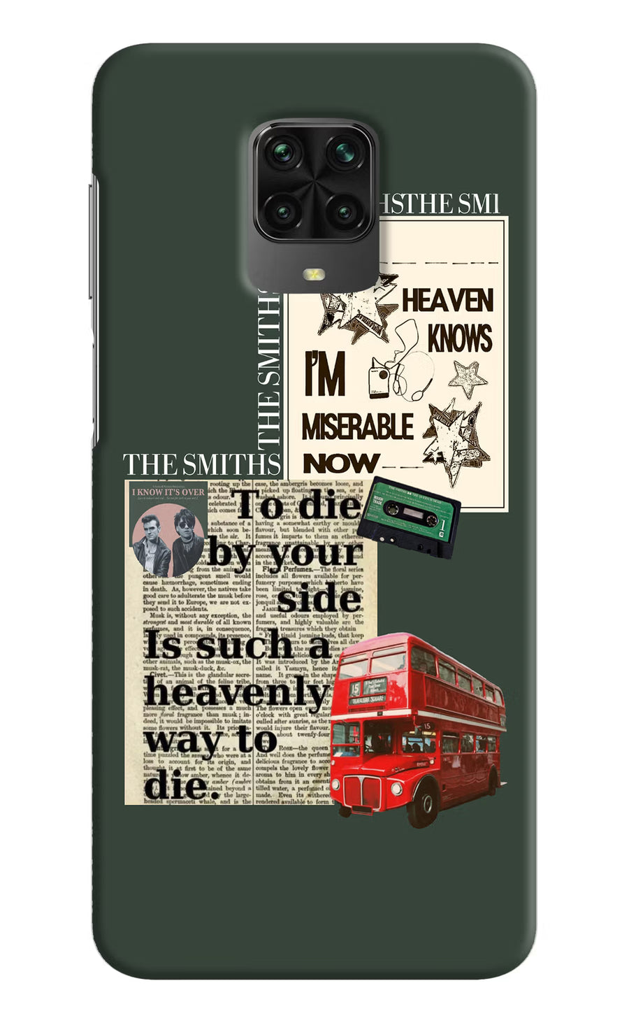 The Smiths Poco M2 Pro Back Cover, Hard case