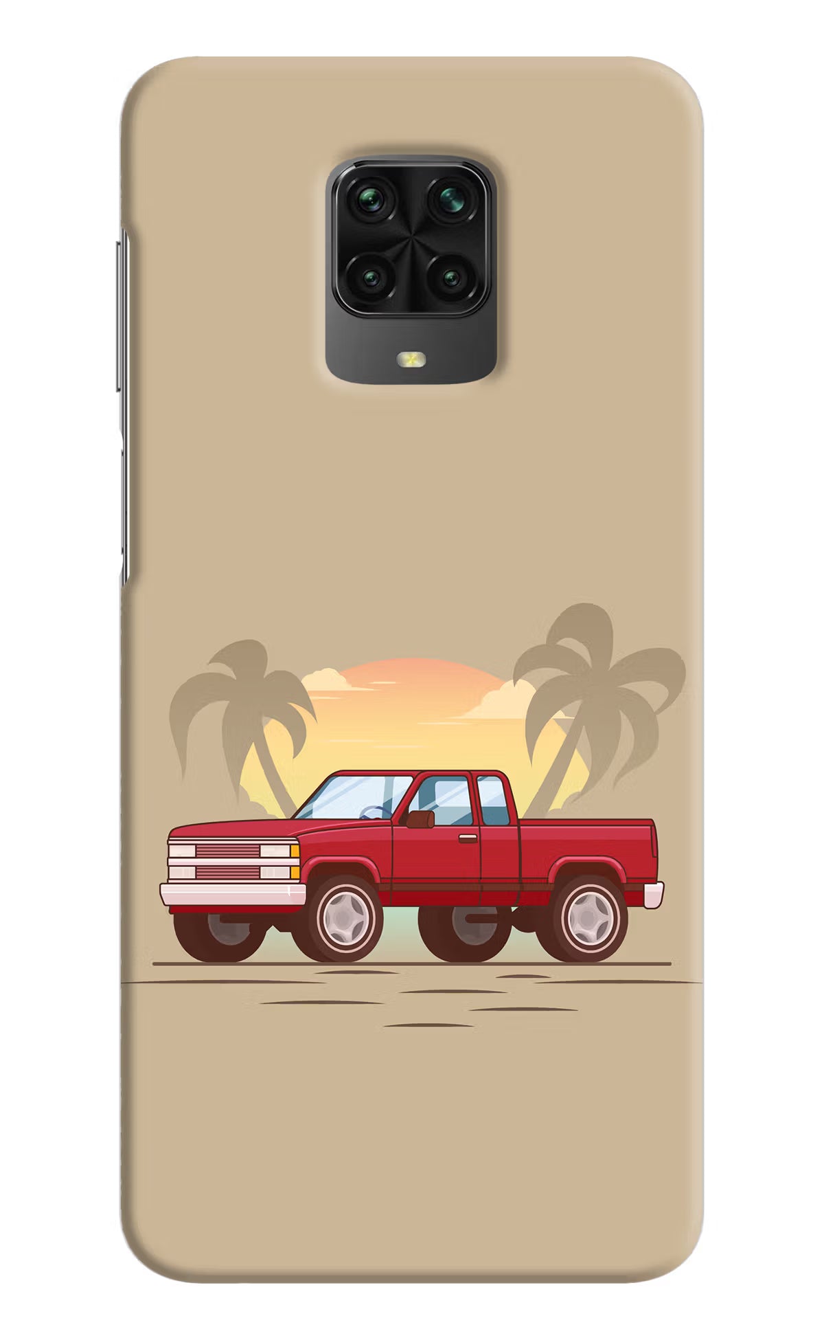 Desert Classic Drive Poco M2 Pro Hard Case Back Cover by Casekaro