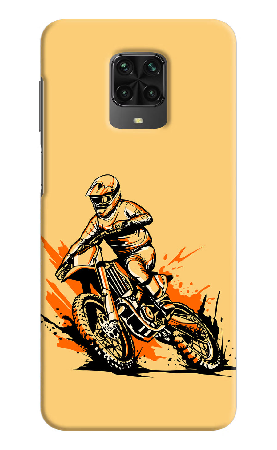 Off-Road Fury Poco M2 Pro Back Cover, Hard case