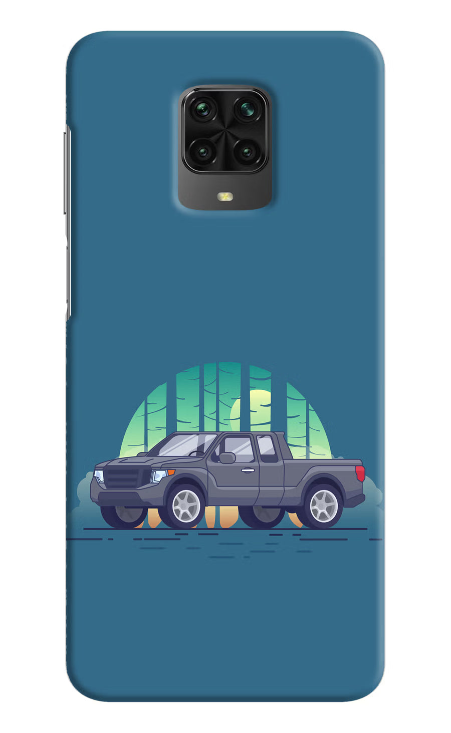 Retro Garage Vibe Poco M2 Pro Back Cover, Hard case