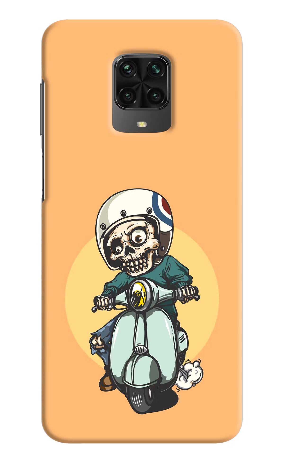 Undead Biker Poco M2 Pro Hard Case Back Cover by Casekaro