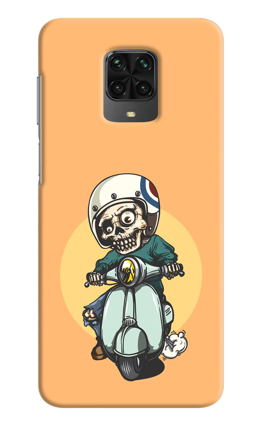 Undead Biker Poco M2 Pro Back Cover, Hard case
