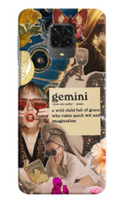 Gemini Zodiac Poco M2 Pro Hard Case Back Cover by Casekaro