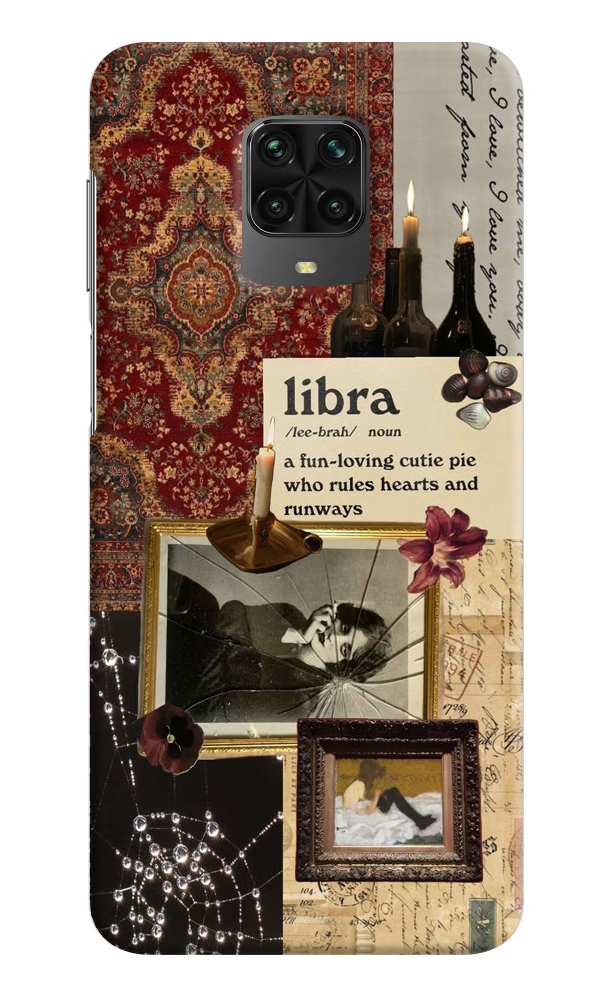 Libra Zodiac Poco M2 Pro Hard Case Back Cover by Casekaro